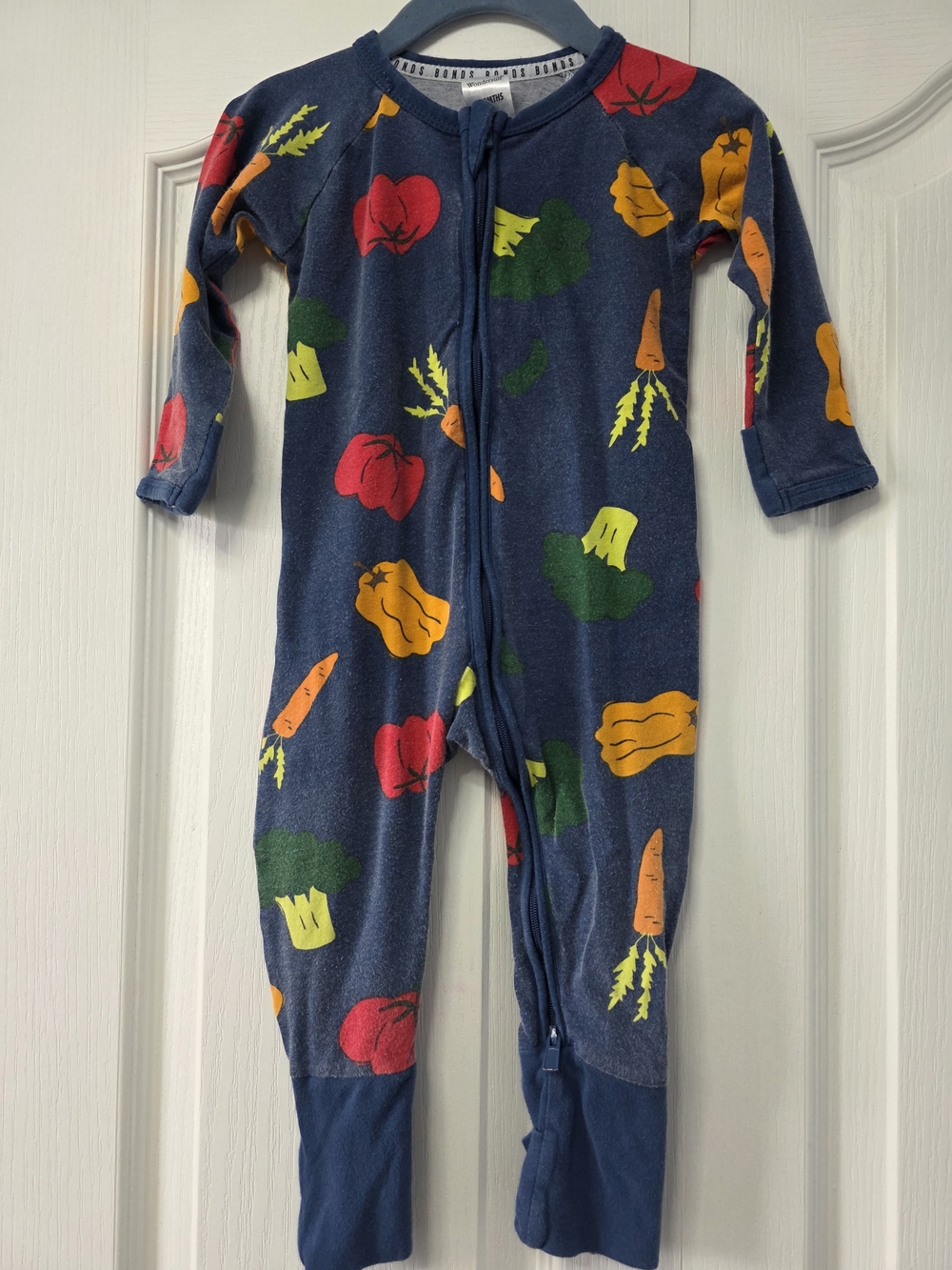 Bonds Navy Vegetable Wondersuit